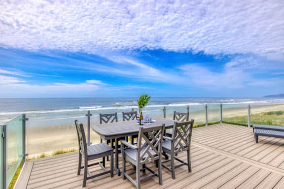 Pet-Friendly,Oceanfront Escape with Multi-Level Decks