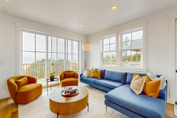 Family friendly home with ocean views private hot tub foosball table and gas grill