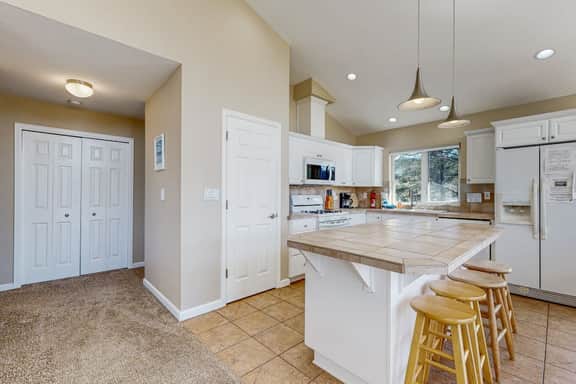 Ocean side home steps from sand dog friendly
