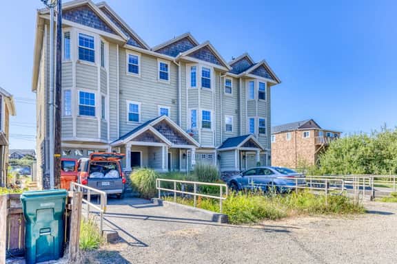Three story condo with ocean sunset view and game room 500 feet to beach