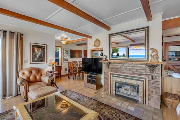 Historic Waterfront Home with Ocean Views Great Location Dogs OK