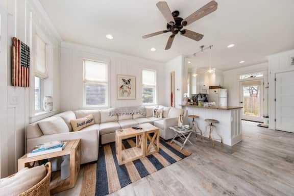 Two Story Olivia Beach Home with Free WiFi Dog Friendly and Close to the Beach