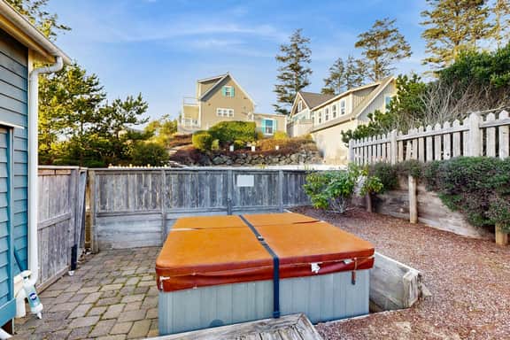 Charming two story home with a private hot tub large patio and washer dryer