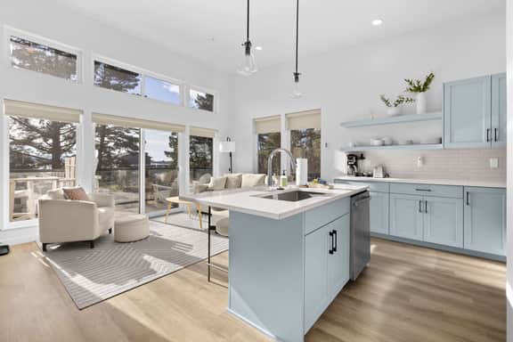 Modern Lincoln City loft near Siletz Bay, Taft Beach, and D River