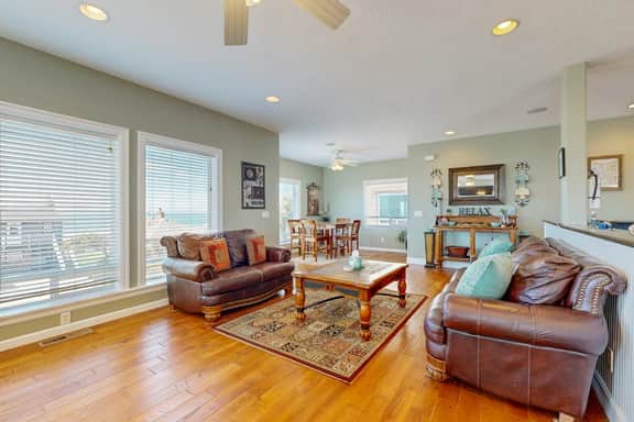 Beautiful multi level home with theater game room and amazing ocean views