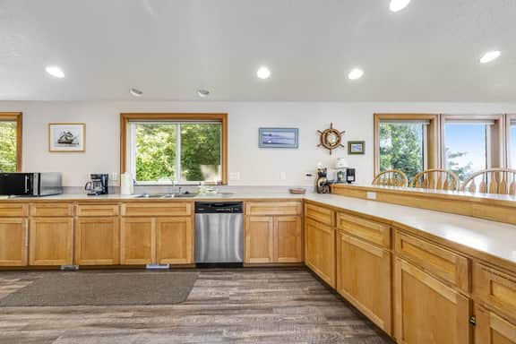 Dog Friendly Bay View Home with Nautical Decor Close to Beach