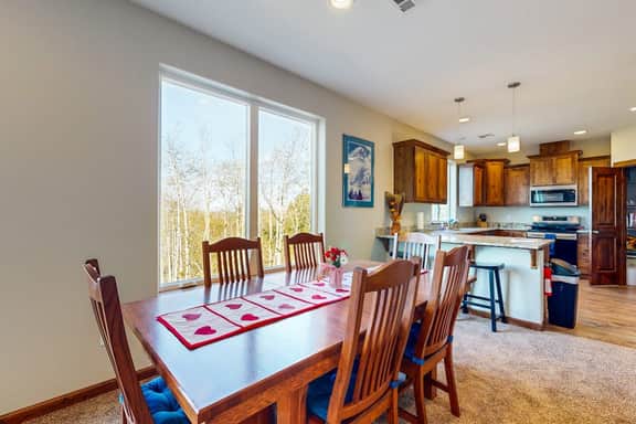 Comfortable home with ocean views with private hot tub deck fireplace WiFi