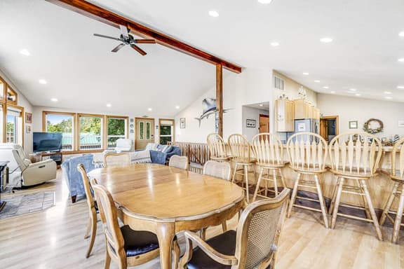 Dog Friendly Bay View Home with Nautical Decor Close to Beach