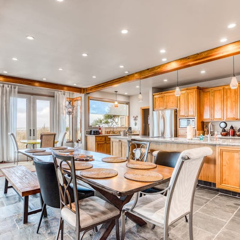 Beachfront home with amazing ocean views entertainment space and balcony